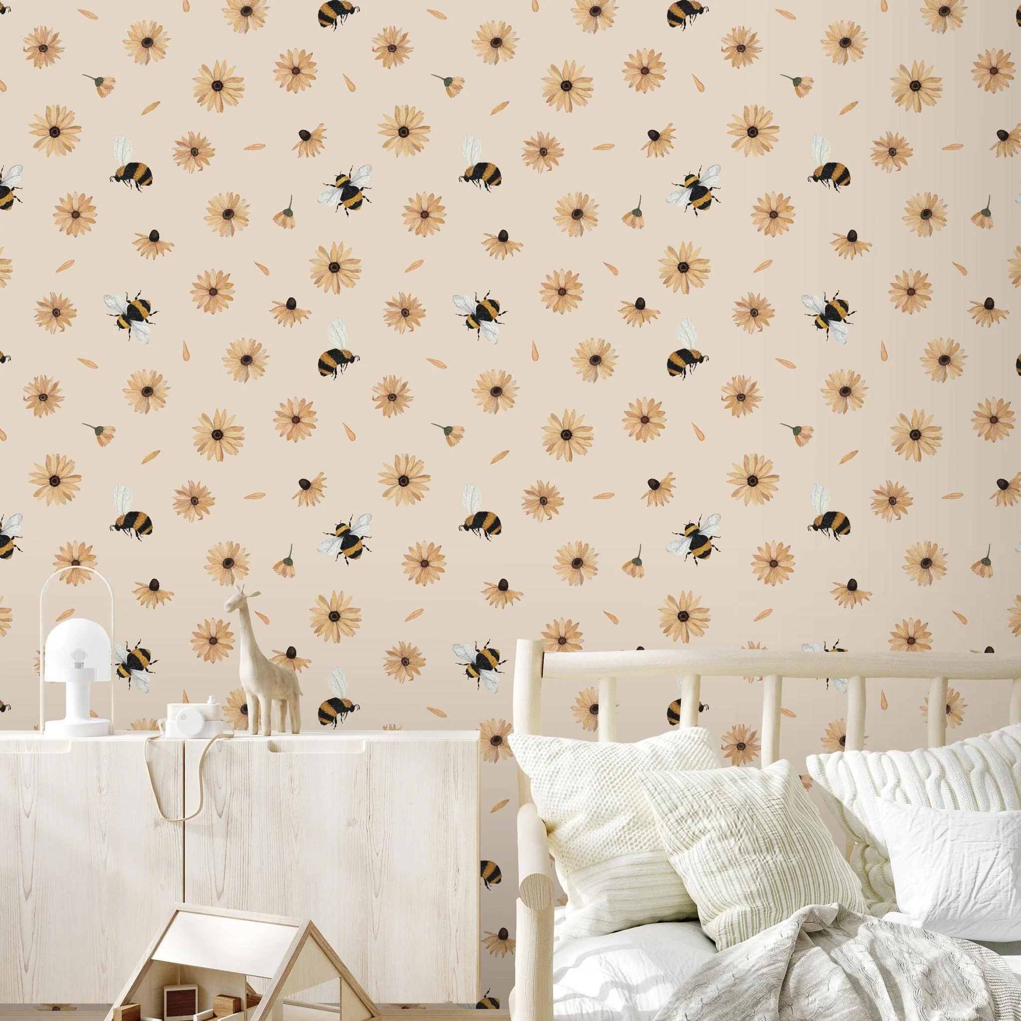 Bumble (Tan) Wallpaper - Image 3