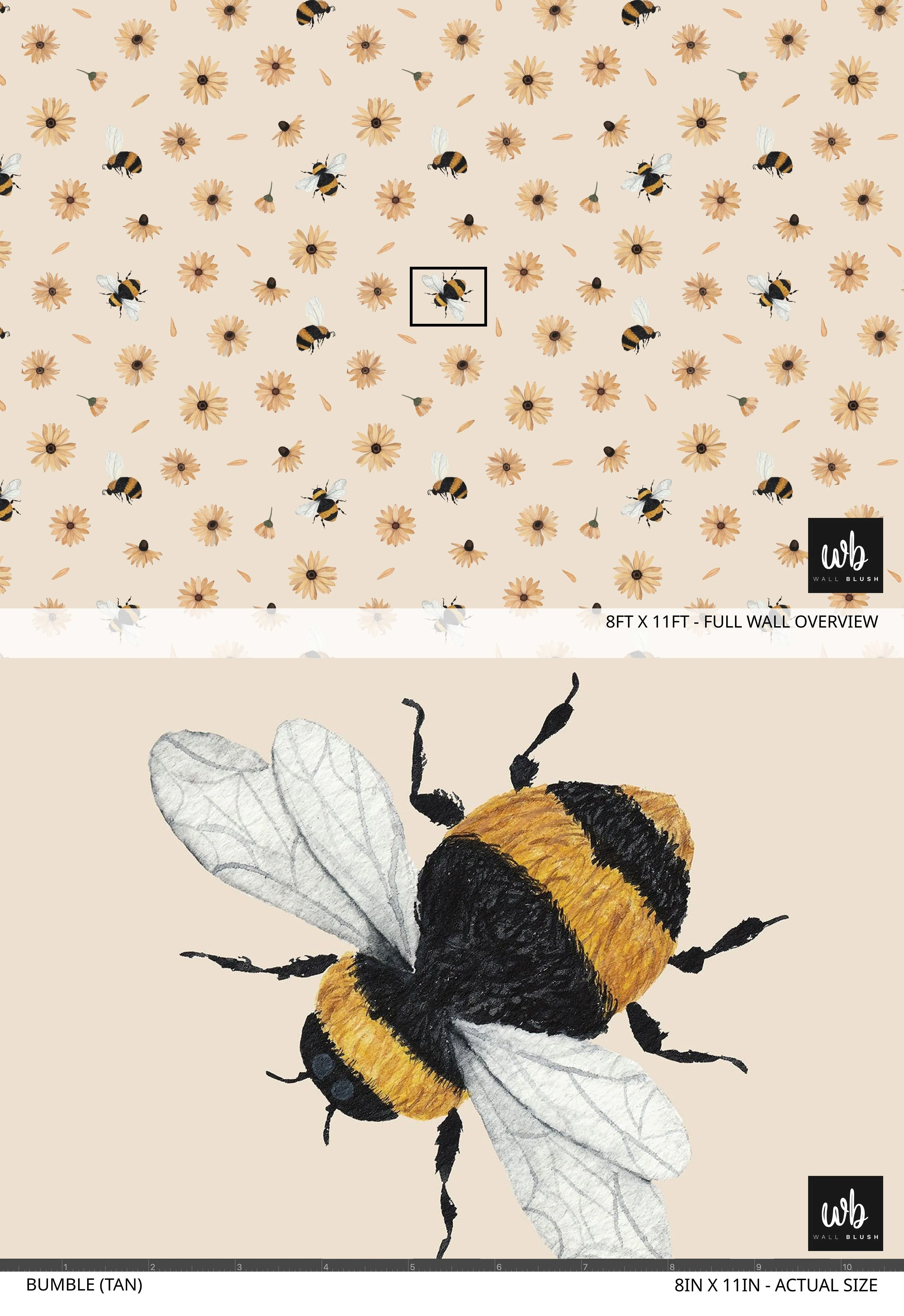 Bumble (Tan) Wallpaper - Image 6