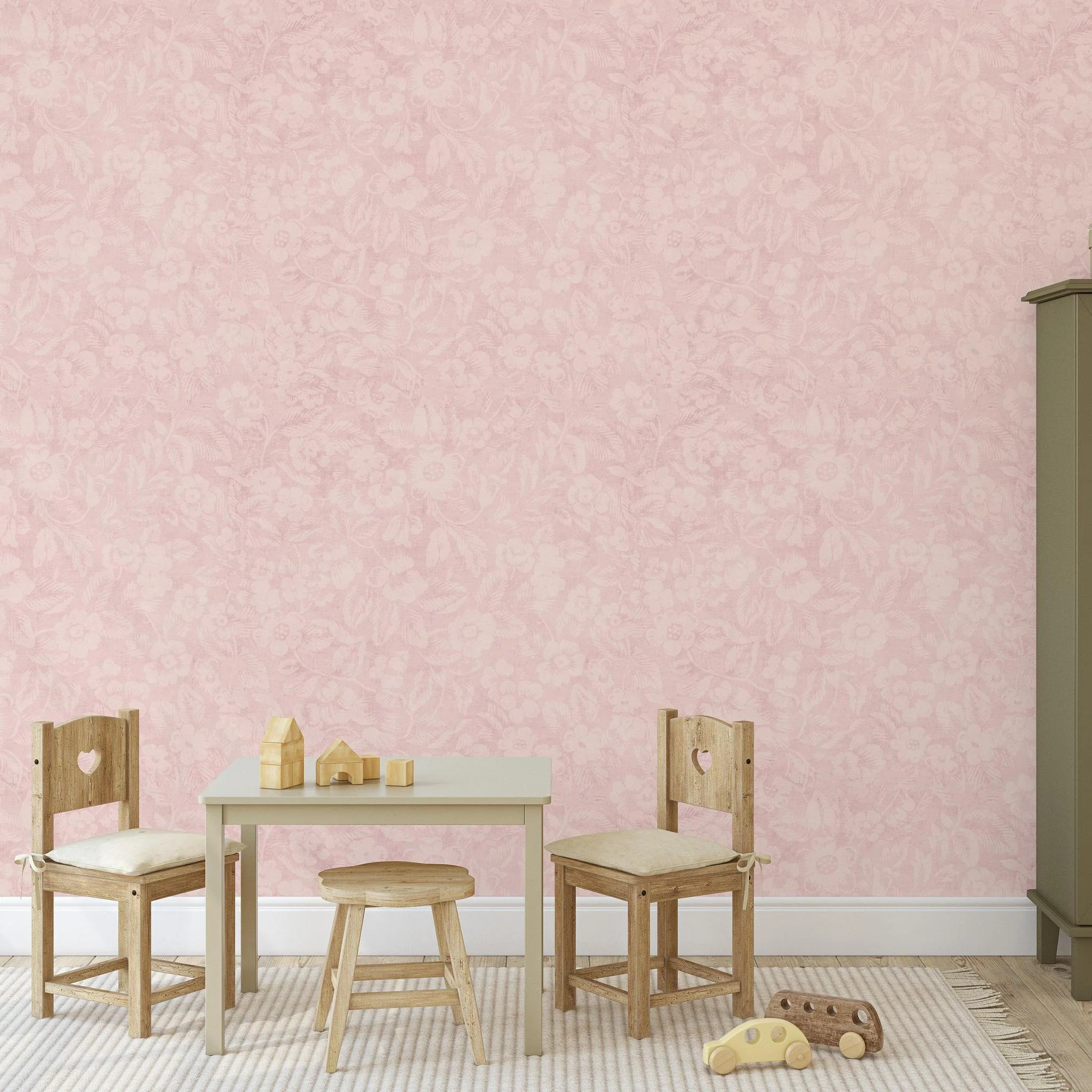 Charlotte's Chantilly Wallpaper - Image 4