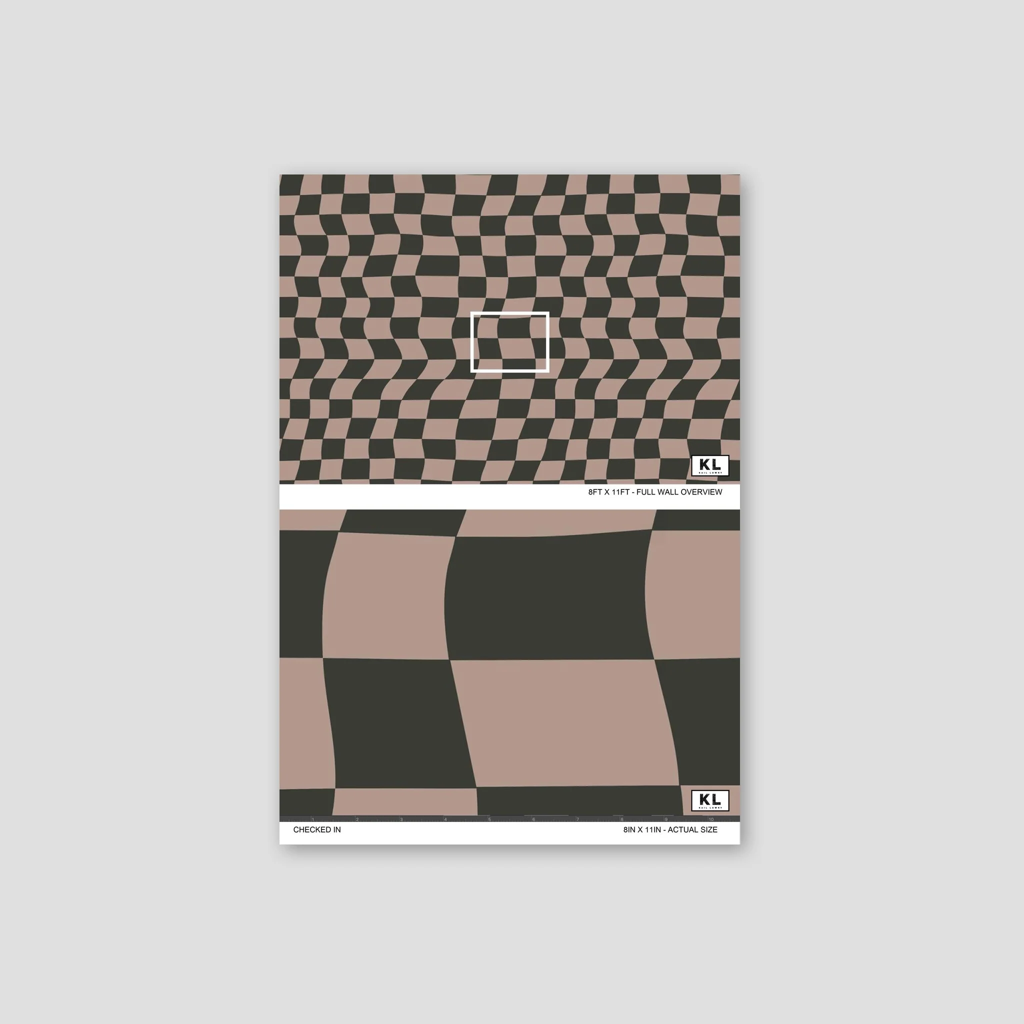 Checked In Wallpaper - Image 6