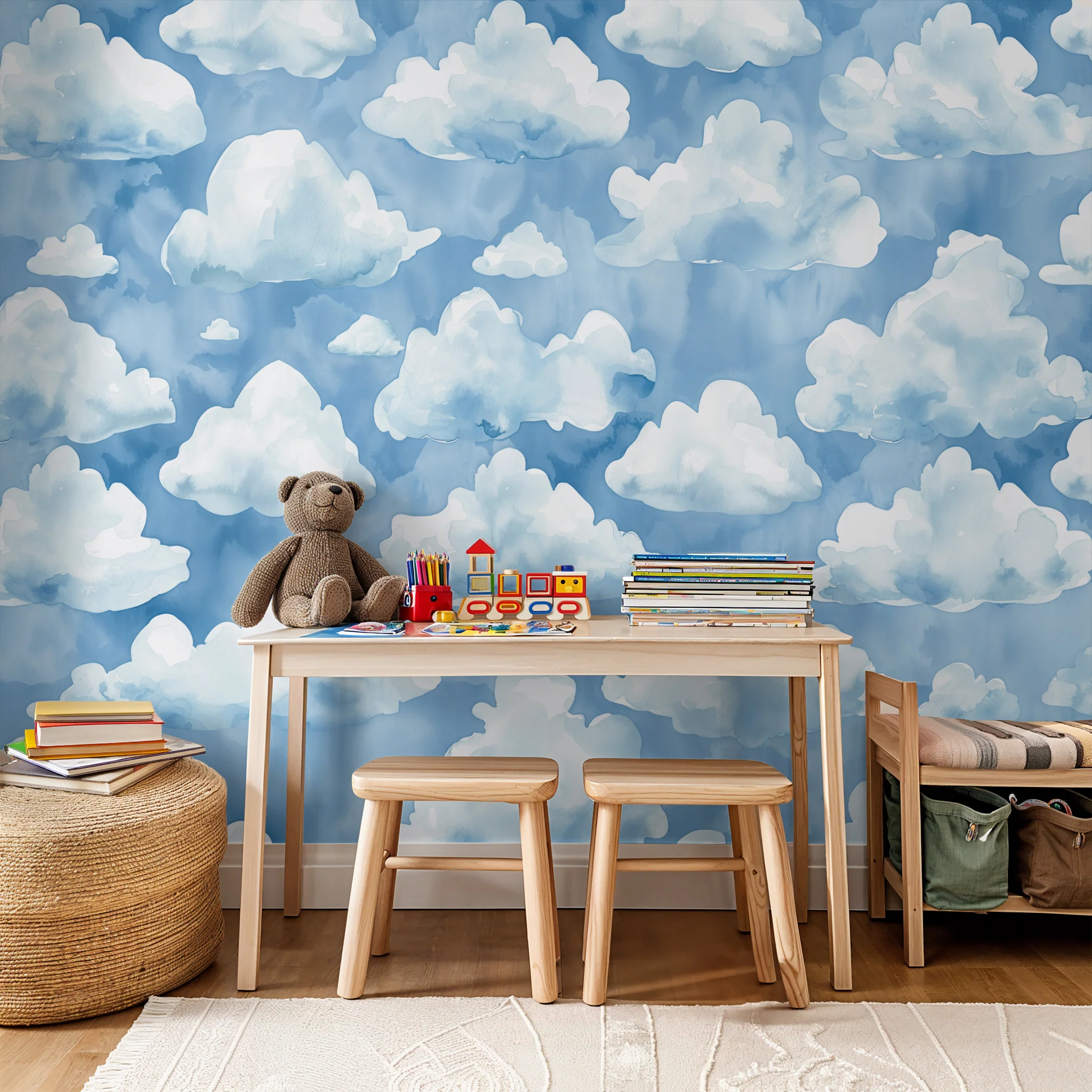 Azure Dreamland Wallpaper - Image 3