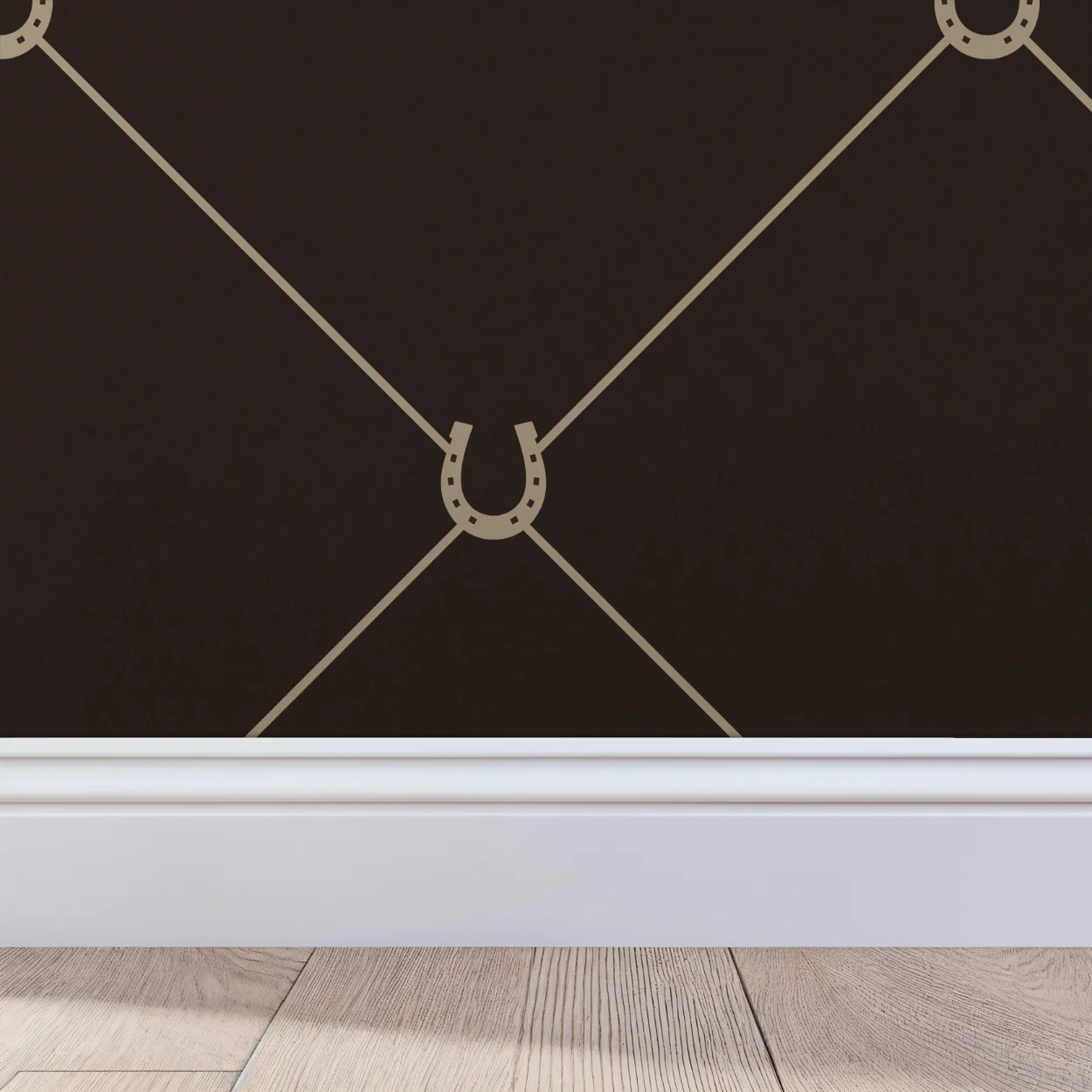 Double Diamond (Brown) Wallpaper - Image 4