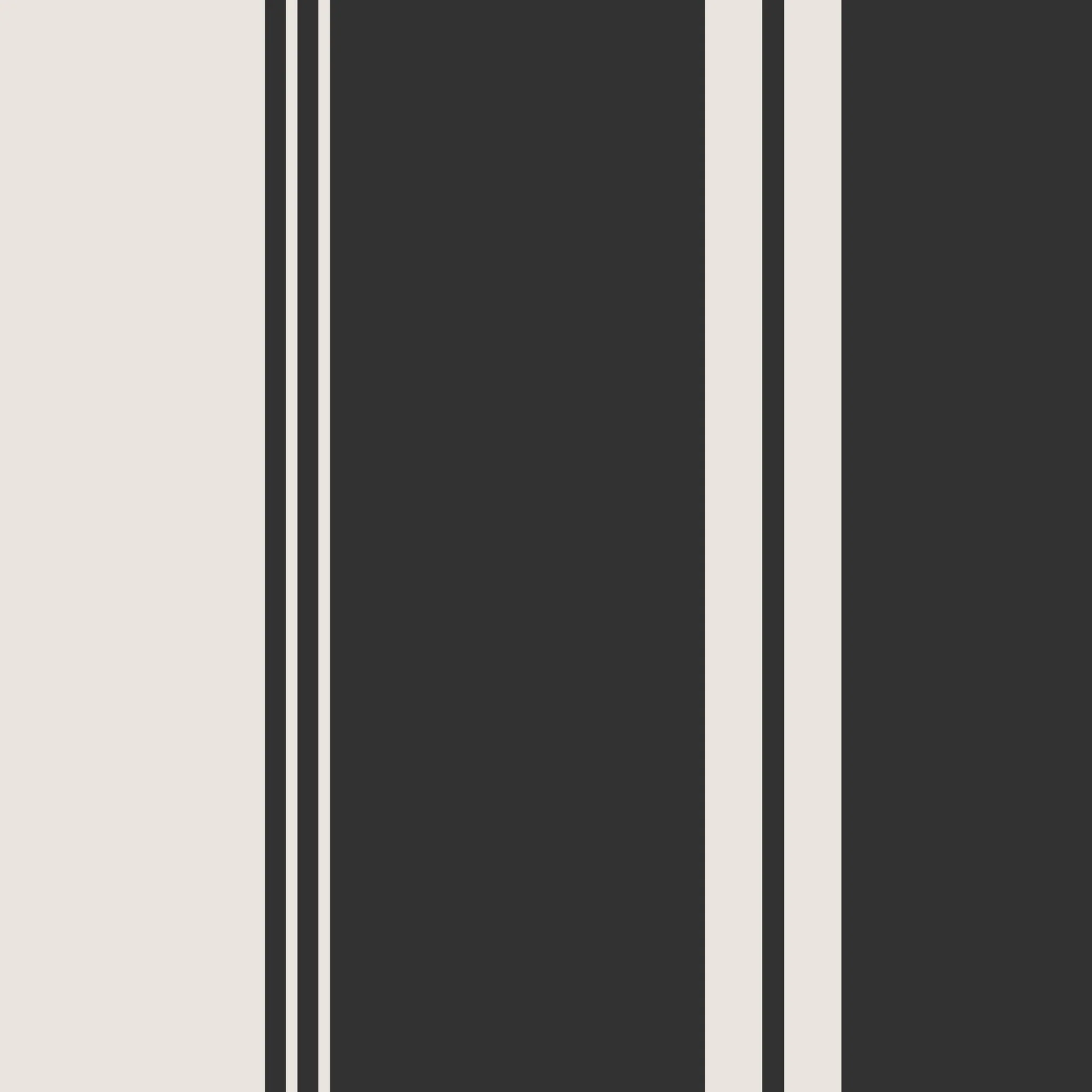 Fletcher Stripe (Charcoal) Wallpaper