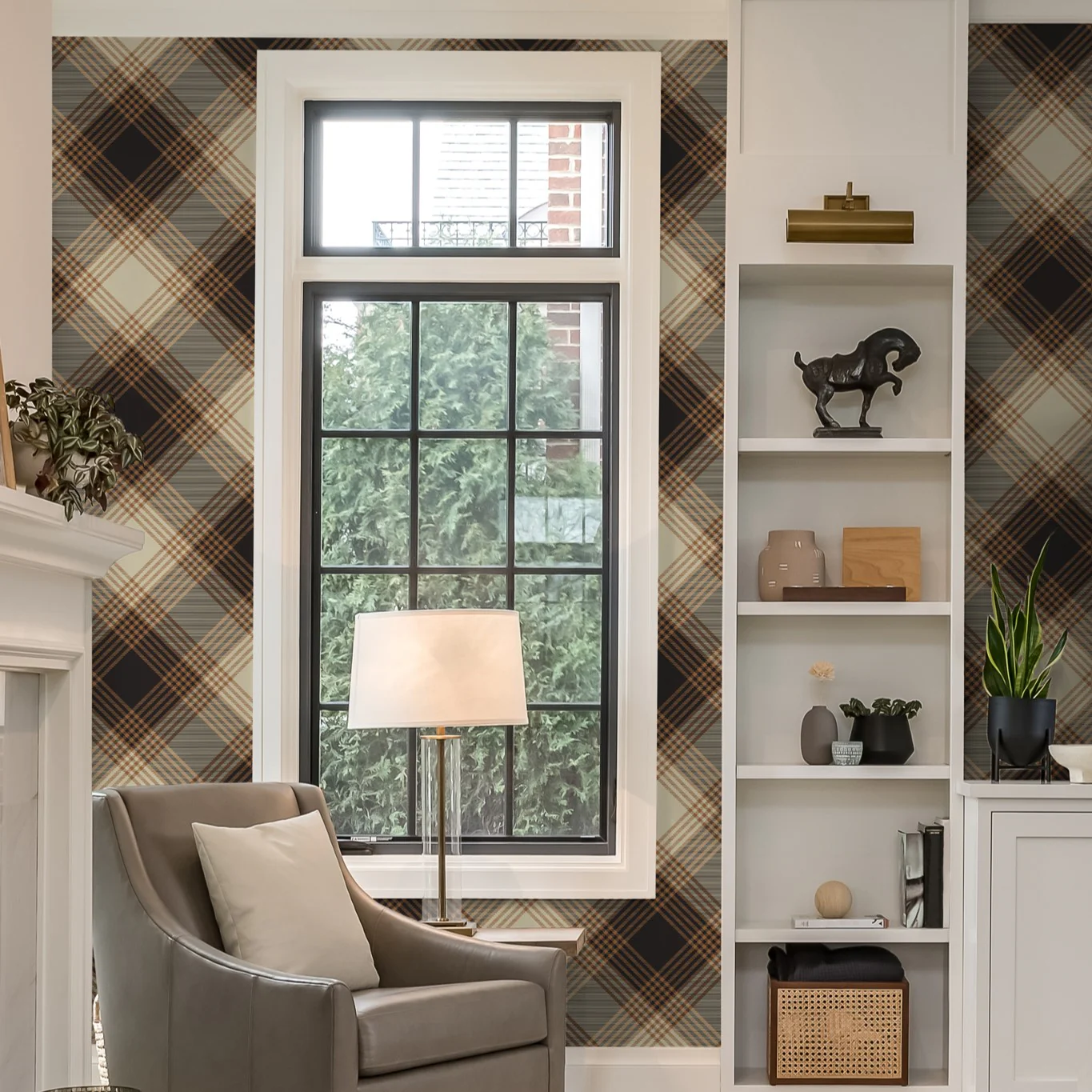 Franklin Wallpaper - 8 FT H X 20.5 FT W P&S - Image 3