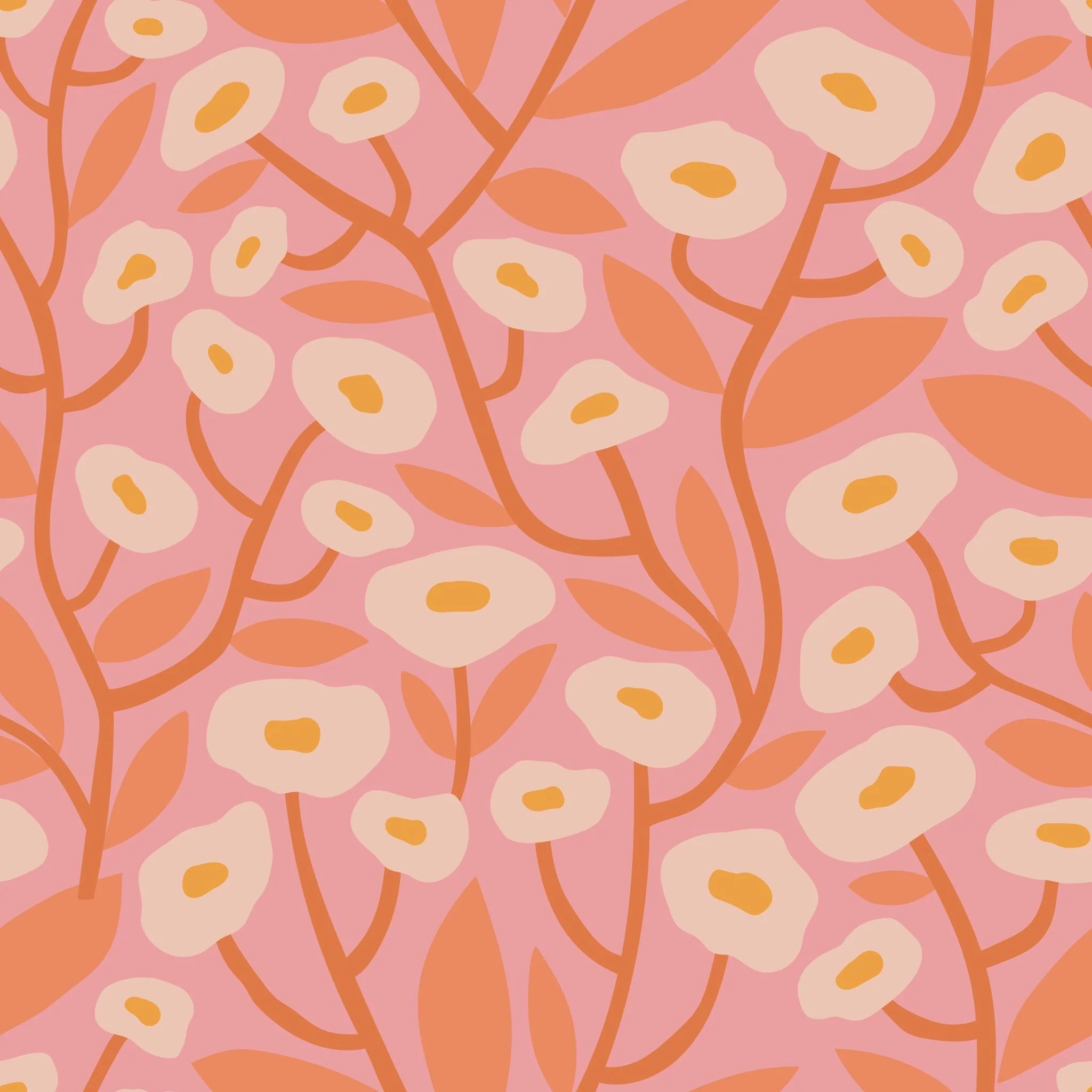 Georgia (Pink) Wallpaper - 12 FT H X 14.25 FT W - Image 5