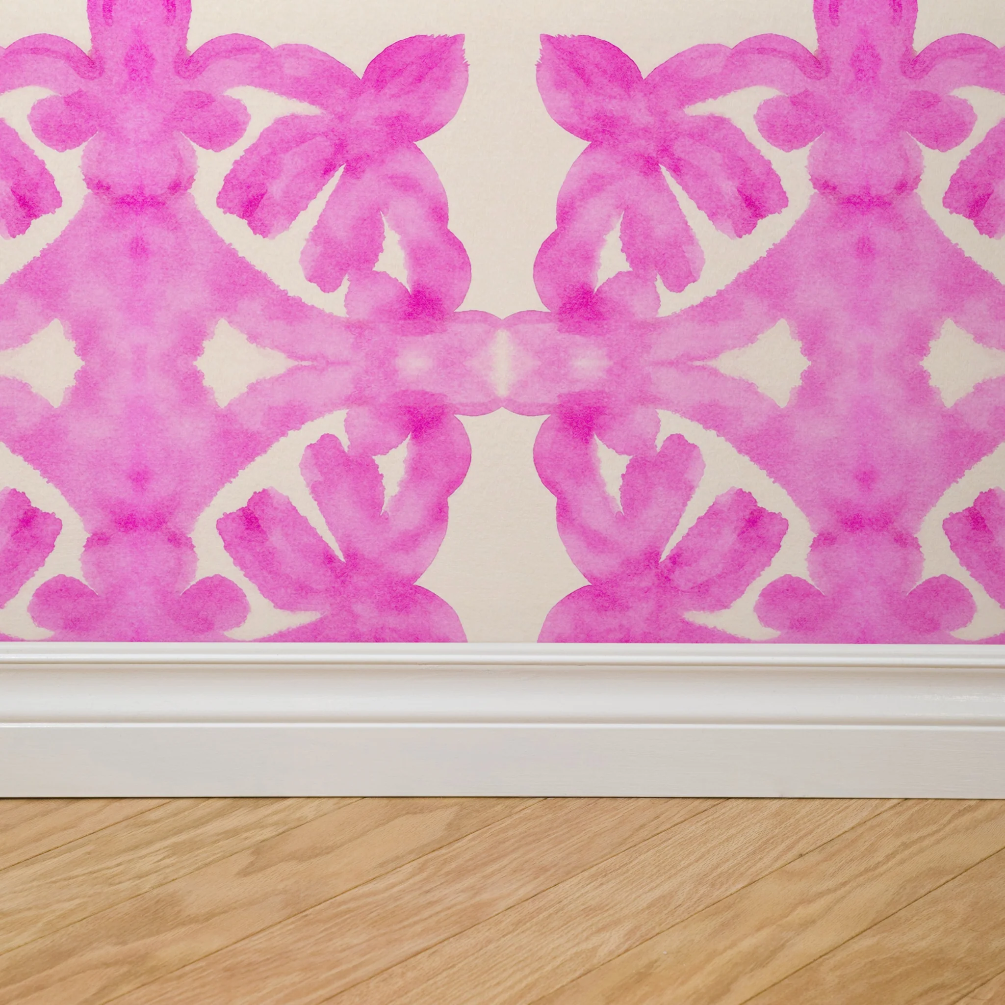 Jagger Damask (Pink) Wallpaper - Image 4