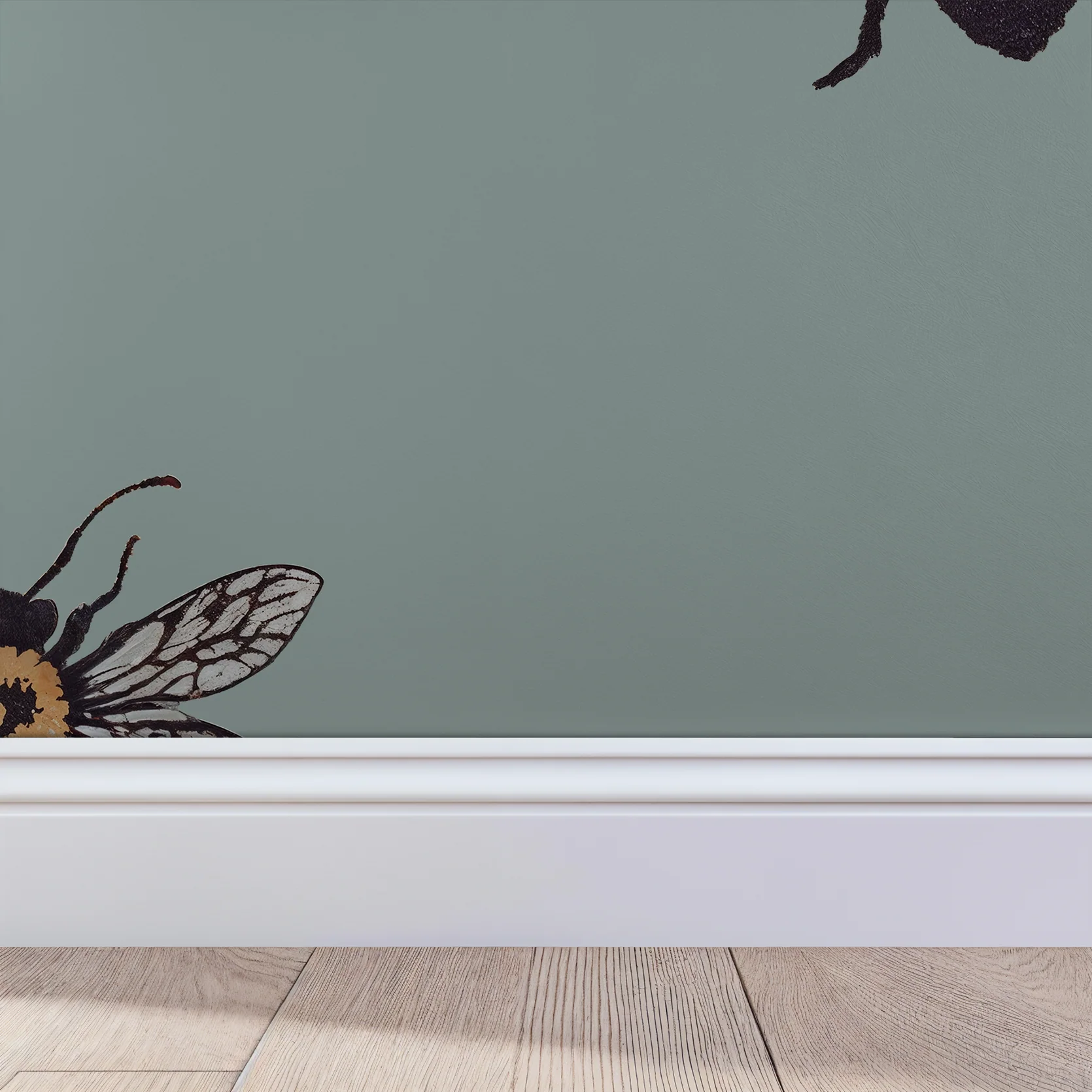Life of Bees (Blue) Wallpaper - Image 4