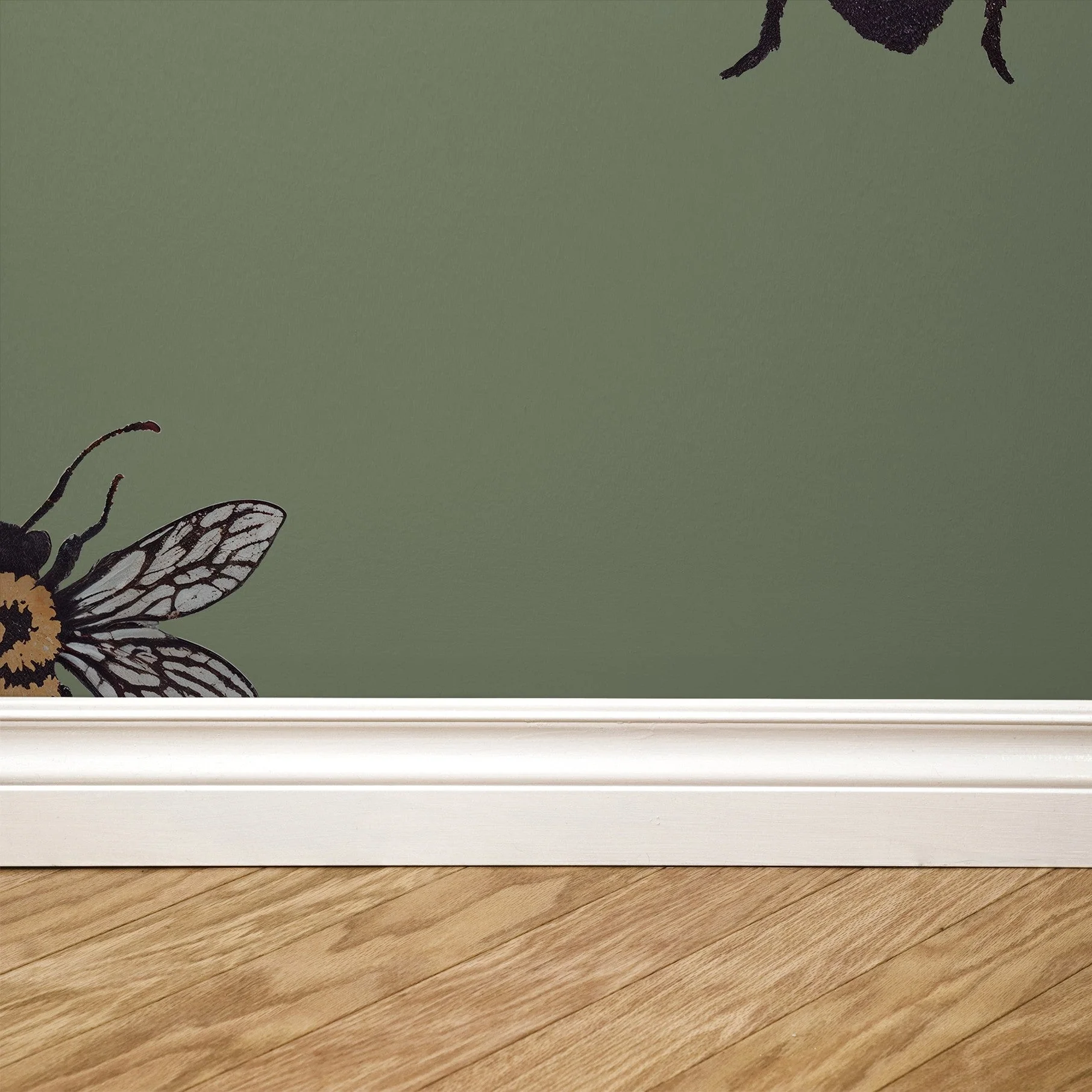 Life of Bees (Green) Wallpaper - Image 4