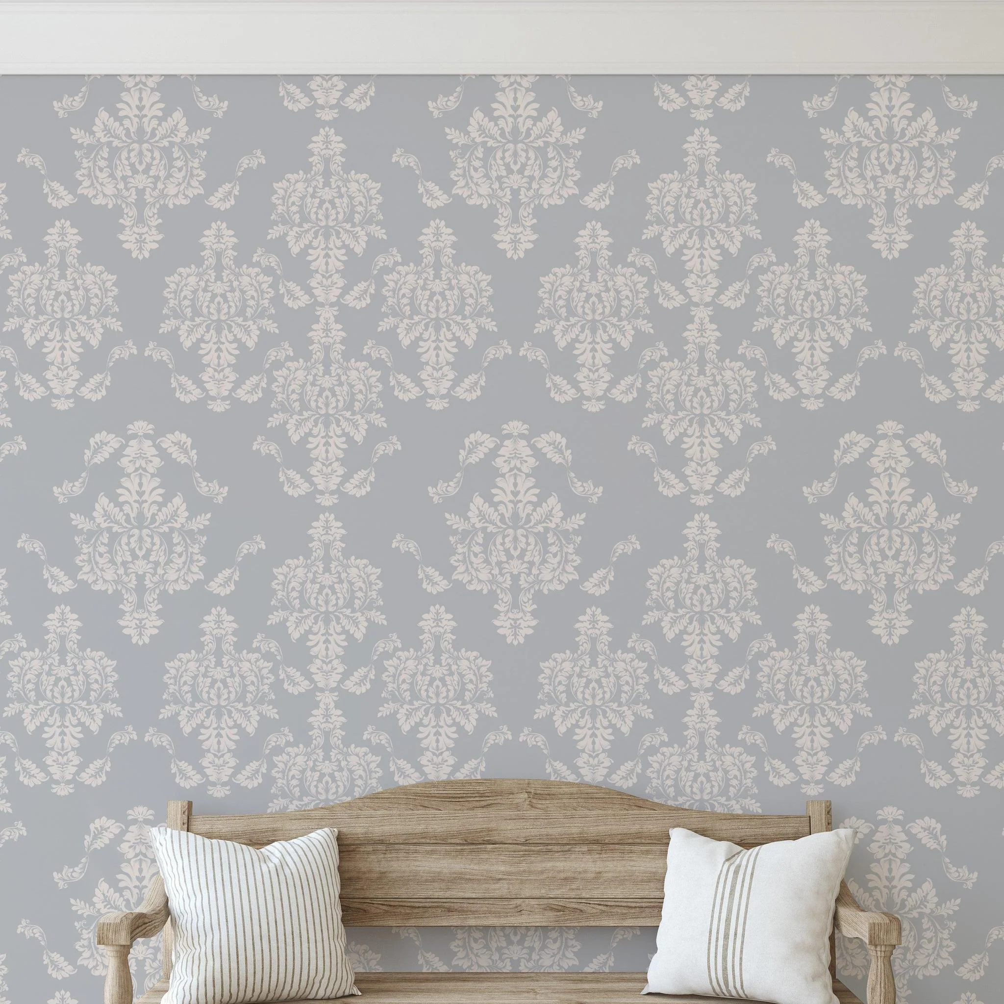 Little Debbie's Damask Wallpaper - Image 5