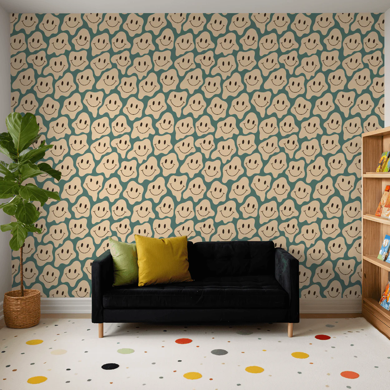 Melting Smiley Wallpaper - Image 3