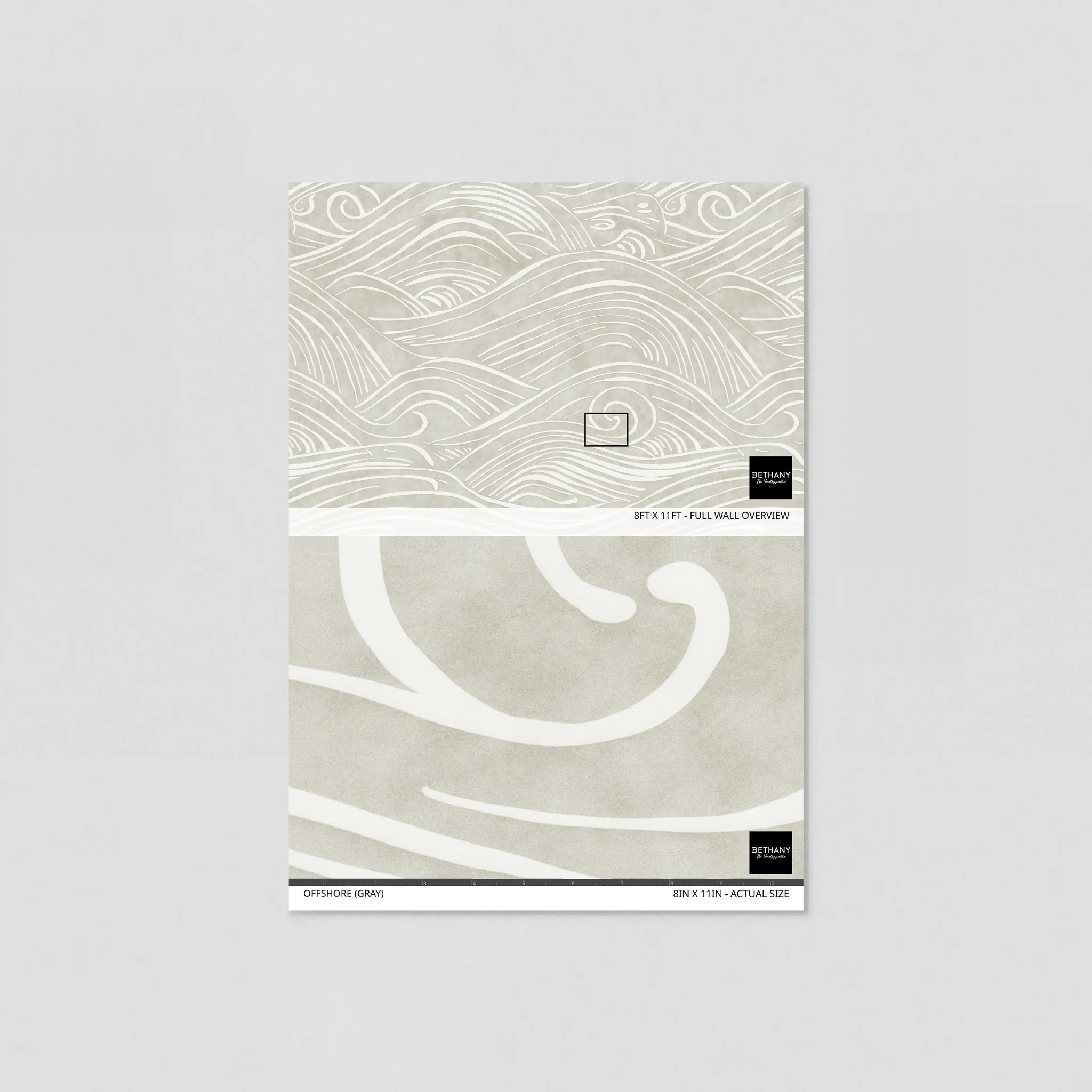 Offshore (Gray) Wallpaper - Image 6