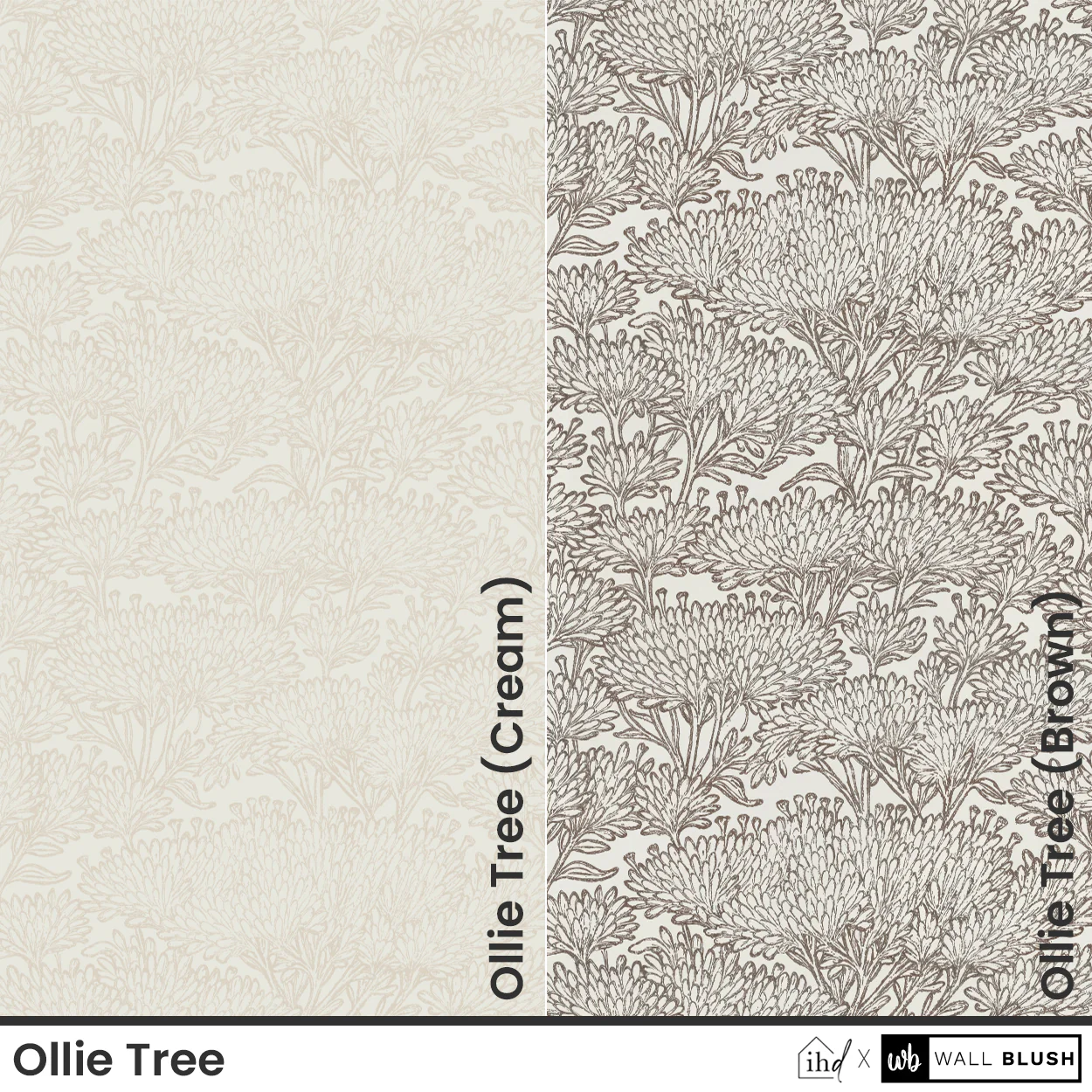 Ollie Tree (Brown) Wallpaper - Image 7