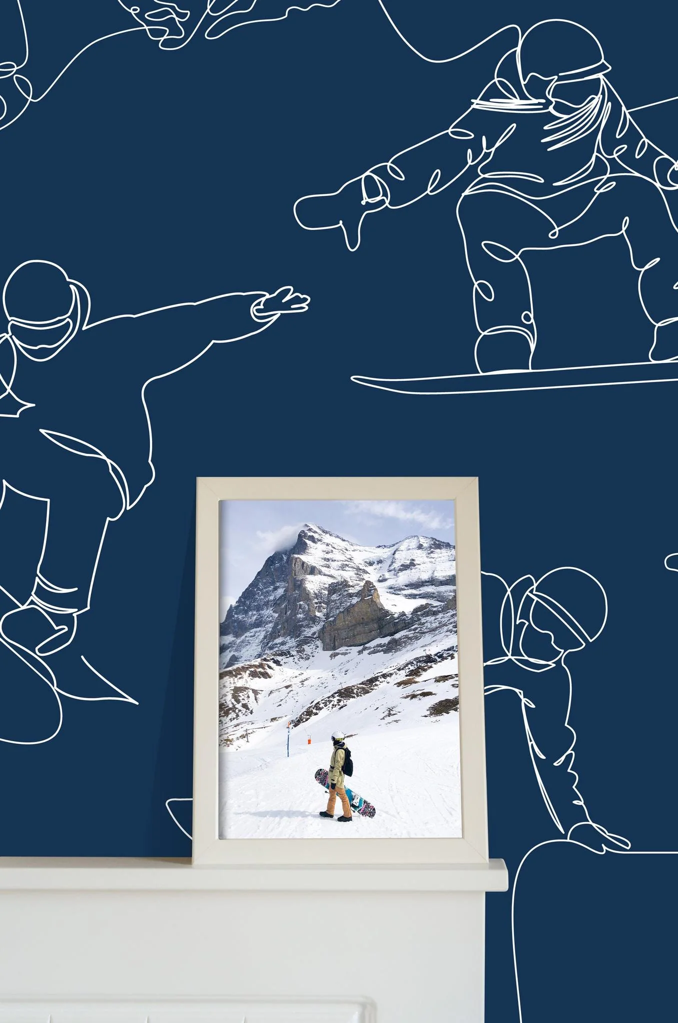 Summit (Blue) Wallpaper - Image 4
