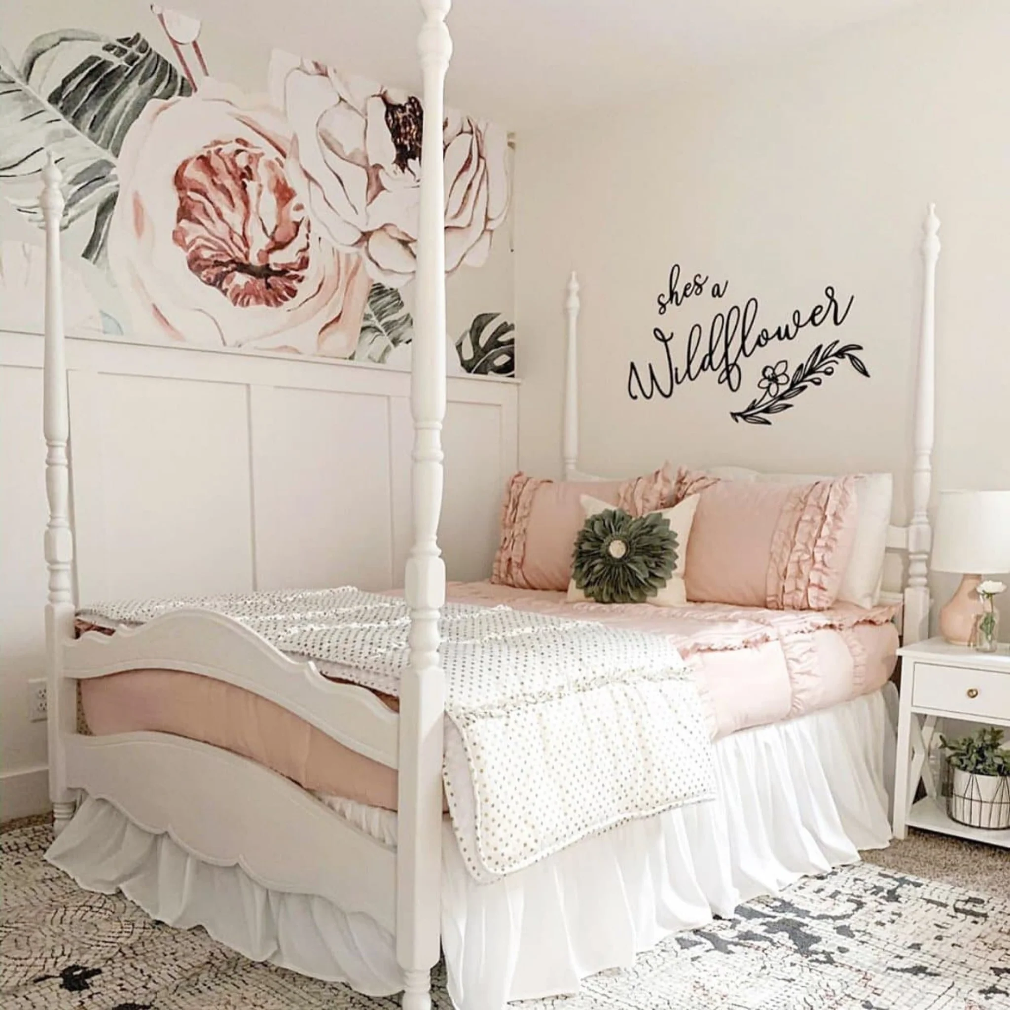 Terracotta Blooms Wallpaper - 2 FT H X 9.5 FT W LUXE - Image 11