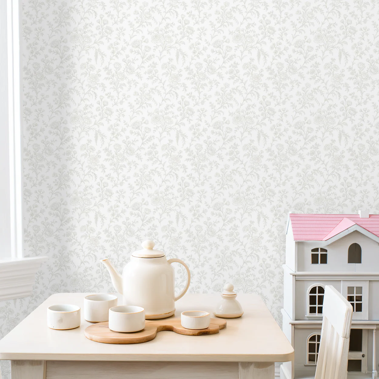 The Chelsea (Beige) Wallpaper - Image 3