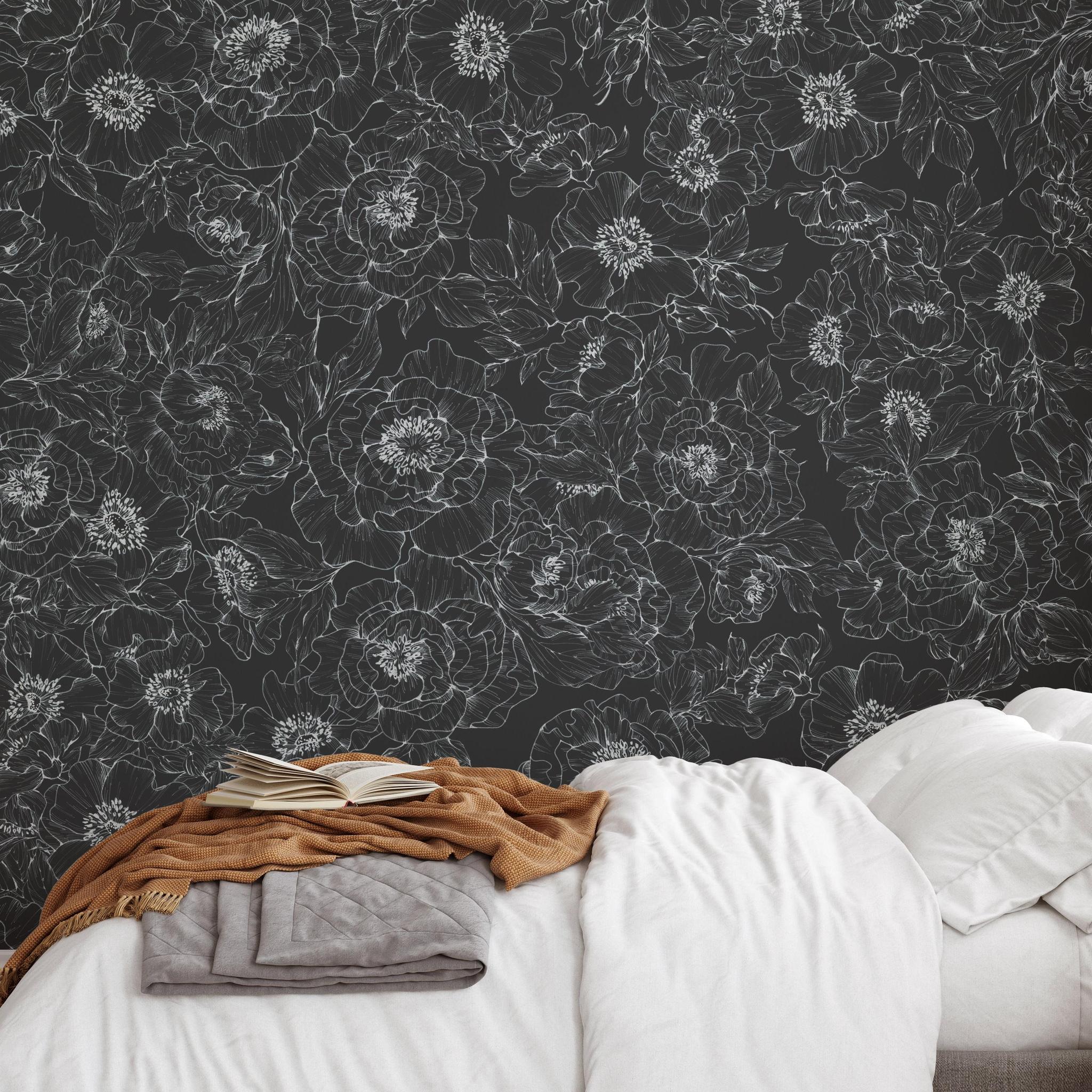 The Dutchess (Black) Wallpaper - 4 FT H X 26.9 FT W - Image 3